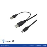 کابل هارد دوتایی USB.2