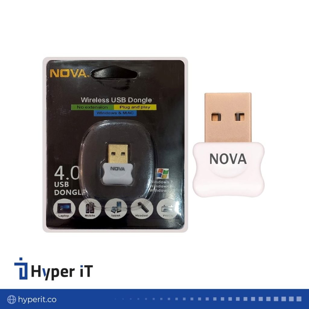 دانگل بلوتوث USB ورژن 4.0 مدل Nova
