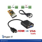 تبدیل با صدا COH1012-HDMI TO VGA