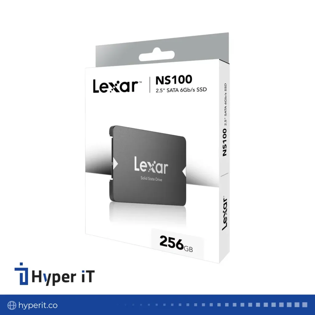 SSD internal Lexar model NS100 capacity 256 GB
