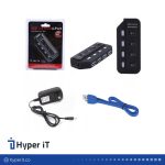 هاب 4usb3پورت403کلیددار
