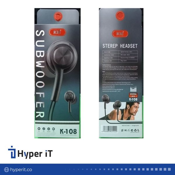 هندزفری کین مدل K 108