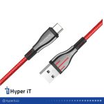 کابل شارژ بروفون مدل Bu23 Type-c 1.2M