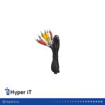کابل بلندگو3 به 3 سه رنگ