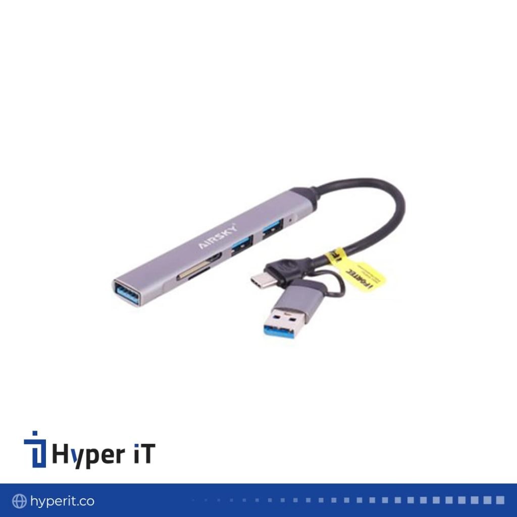 هاب و رم ریدر Type C/USB to USB3