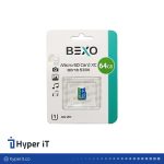 کارت حافظه 64 گیگ میکرو microSDXC بکسو 533X U1 A1 V10