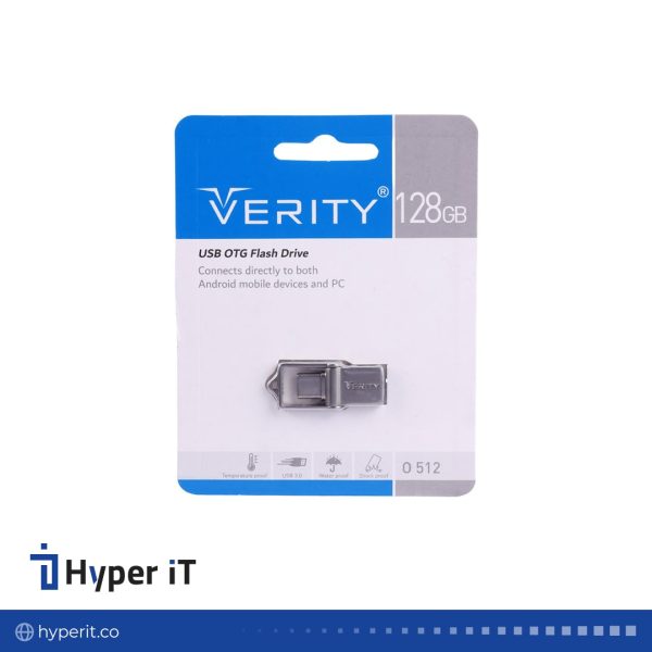 فلش مموری وریتی مدل O512 USB3.0 ظرفیت 128 گیگابایت