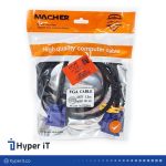 کابل 1.5m VGA- MACHER