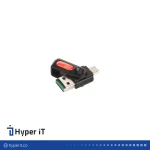 رم ريدر و OTG تایپ سی مدل KM-39
