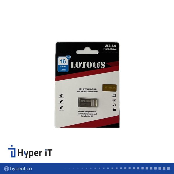 فلش مموری لوتوس مدل L801 ظرفیت 16 گیگابایت