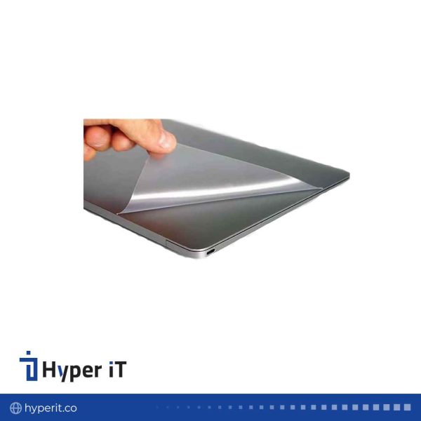 برچسب پشت لپتاپ ساده