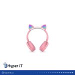 هدفون بلوتوثی رم خور Cat Pop It CT-950