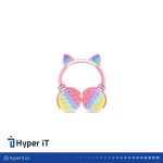 هدفون بلوتوثی رم خور Cat Pop It CT-950