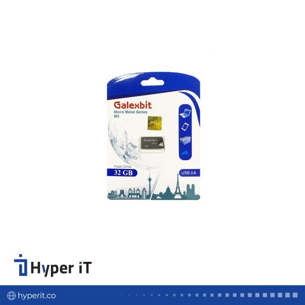 فلش مموری گلکسبیت مدل Micro Metal Series M3 USB 2.0 ظرفیت 32 گیگابایت