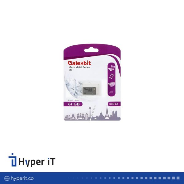 فلش مموری گلکسبیت مدل Micro Metal Series M7 USB 2.0 ظرفیت 64 گیگابایت