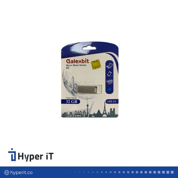 فلش مموری گلکسبیت مدل Micro Metal Series M8 USB 2.0 ظرفیت 32 گیگابایت