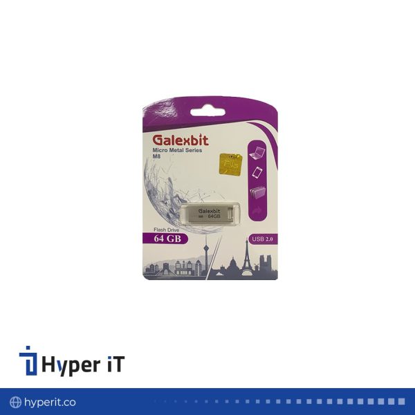 فلش مموری گلکسبیت مدل Micro Metal Series M8 USB 2.0 ظرفیت 64 گیگابایت