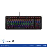 کیبورد با سیم مکانیکال گیمینک رپو مدل V500PRO-87 BLACK