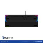 کیبورد با سیم مکانیکال گیمینک رپو مدل V500PRO-87 BLACK