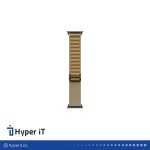 ساعت هوشمند اپل مدل Ultra 2 Titanium Case Alpine Loop Band 49mm رنگ برنزه