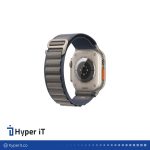ساعت هوشمند اپل مدل Ultra 2 Titanium Case Alpine Loop Band 49mm رنگ آبی