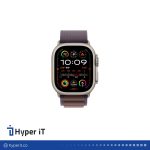 ساعت هوشمند اپل مدل Ultra 2 Titanium Case Alpine Loop Band 49mm رنگ نیلی