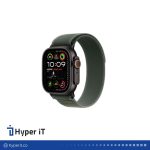 ساعت هوشمند اپل مدل Ultra 2 Titanium Case Trial Loop Band 49mm رنگ سبز