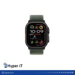 ساعت هوشمند اپل مدل Ultra 2 Titanium Case Trial Loop Band 49mm رنگ سبز