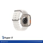ساعت هوشمند اپل مدل Ultra 2 Titanium Ocean Band 49mm رنگ سفید