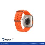 ساعت هوشمند اپل مدل Ultra 2 Titanium Ocean Band 49mm رنگ نارنجی