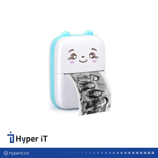 مینی پرینتر حرارتی شارژی Printer A8C - آبی