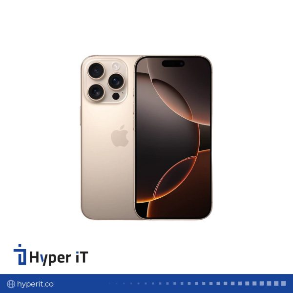 گوشی اپل iPhone 16 Pro Max | حافظه 512 گیگابایت (تیتانیوم صحرایی)