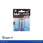 باتری قلمی مکس فورت آلکالاین AA MAXFORT 1.5V