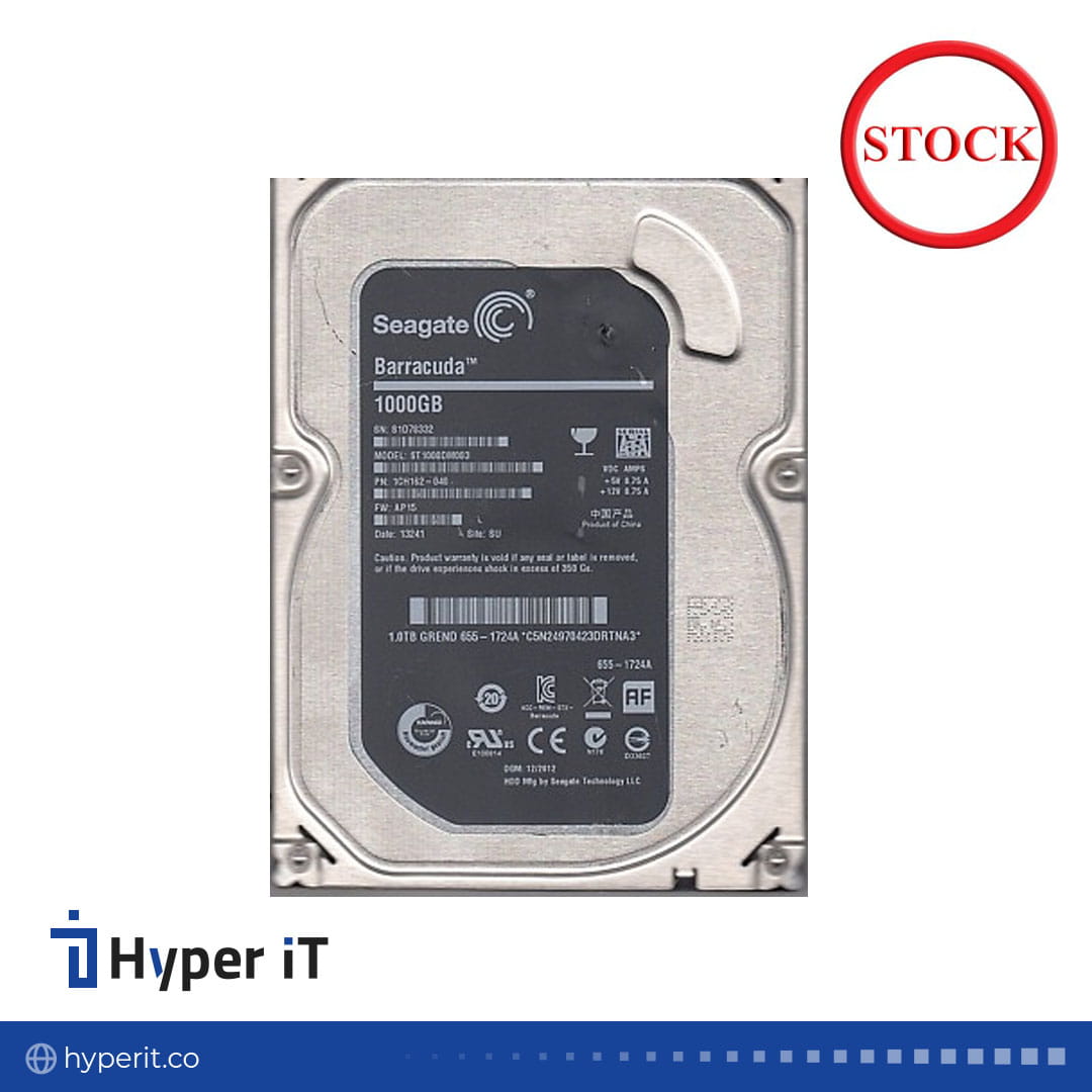هارد استوک Seagate Black ظرفیت 1 ترابایت