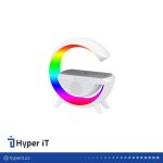 اسپیکر شارژر وایرلس RGB مدل BT2301 طرح G جی