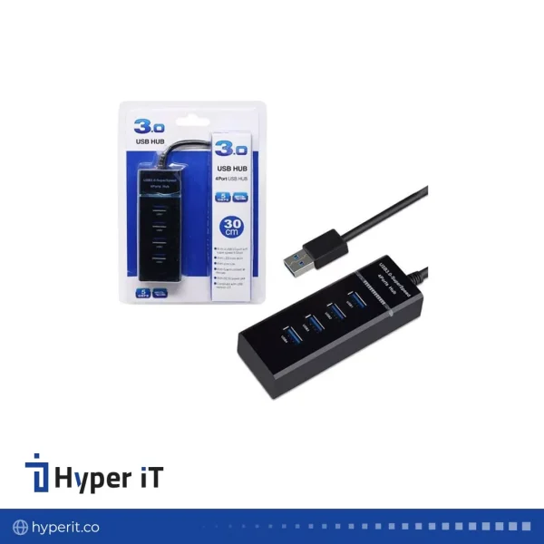 هاب USB3.0 30CM پک آبی