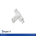 فلش مموری USB 3.1 & USB-C اسکو مدل Oscoo CU-002 ظرفیت 256 گیگابایت