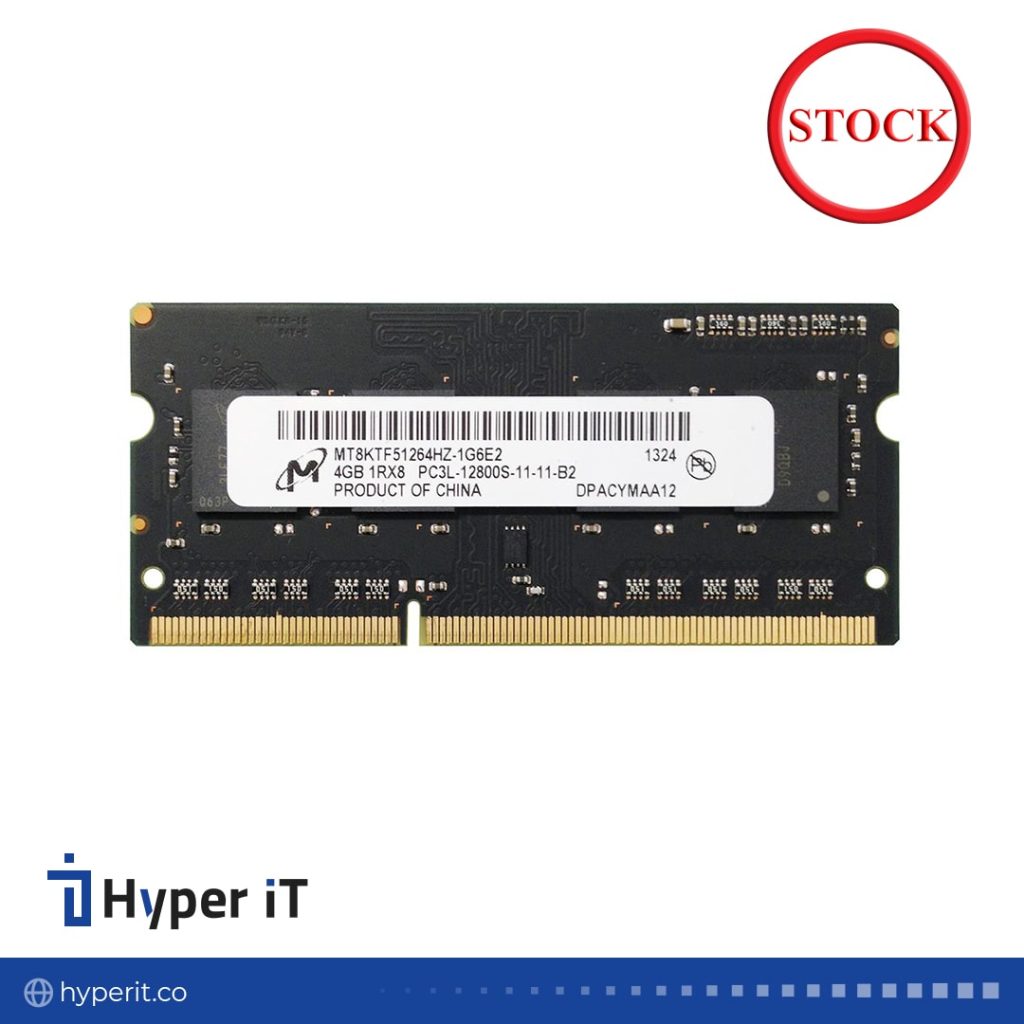رم لپ تاپ میکرون DDR3 ظرفیت 4 گیگابایت(استوک)