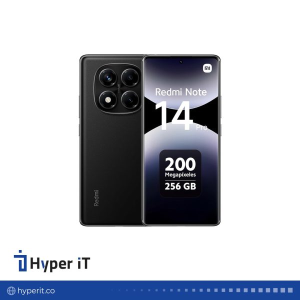 گوشی شیائومی Note 14 Pro حافظه 256 گیگابایت و رم 8 گیگابایت (مشکی)-گلوبال