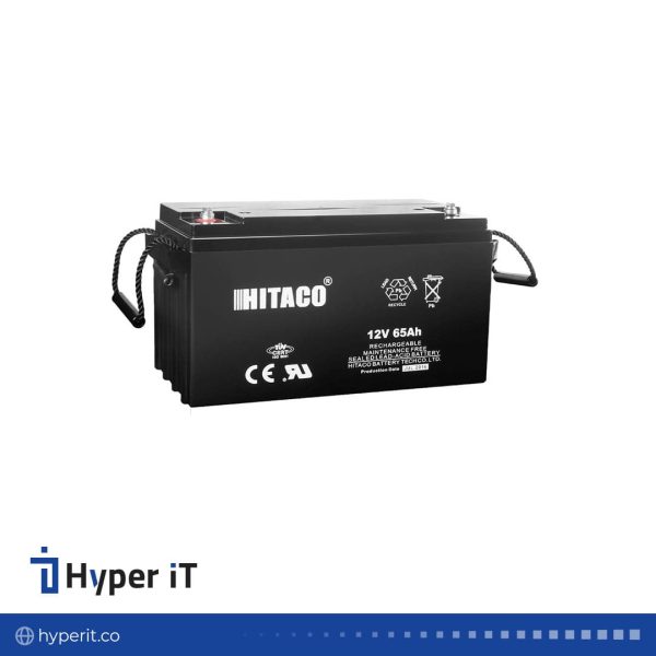 باتری یو پی اس 65 آمپرساعت هیتاکو (Hitaco) 12 ولت