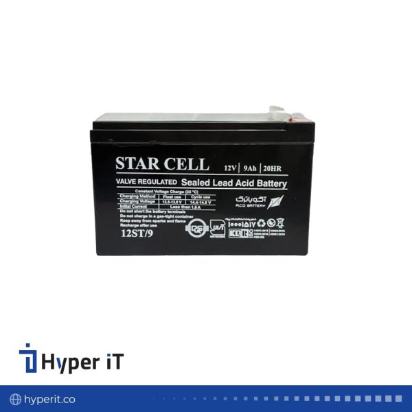 باتری یو پی اس 9 آمپرساعت استارسل (StarCell) 12 ولت