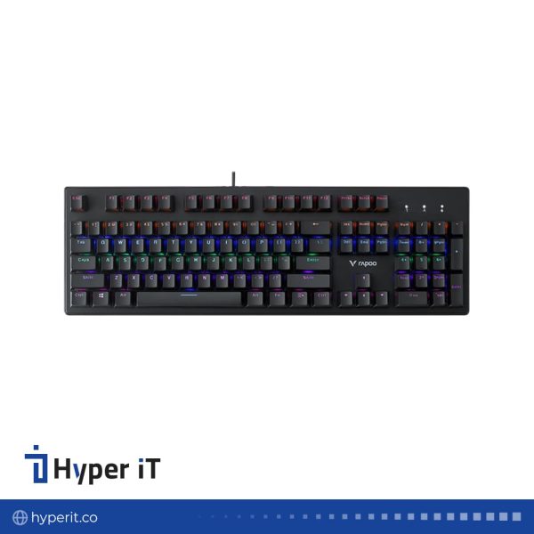کیبورد سیم دار گیمینگ رپو مدل RAPOO V510C مشکی