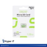 کارت حافظه MicroSDXC اسکو مدل UHS-1 U3 V10 Green ظرفیت 128GB