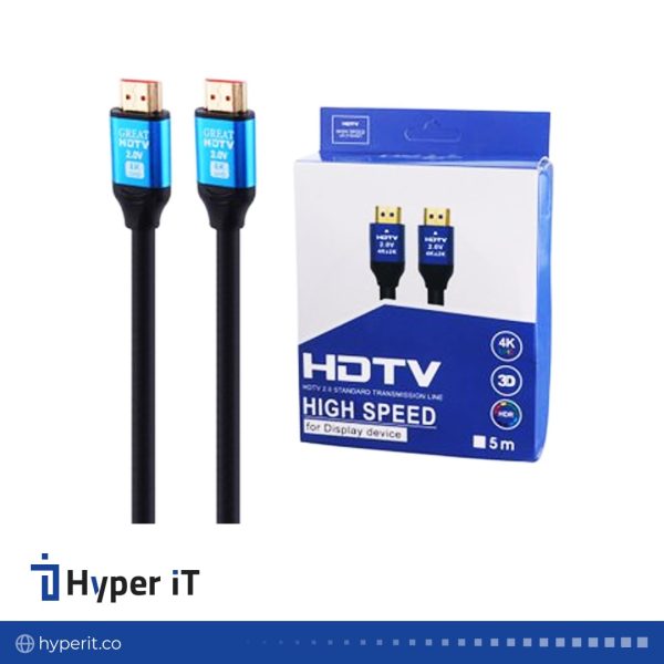 کابل HDMI HDTV V2.1 4K طول 1.5متر