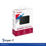 هارد TOSHIBA Canvio Advance 1T قرمز