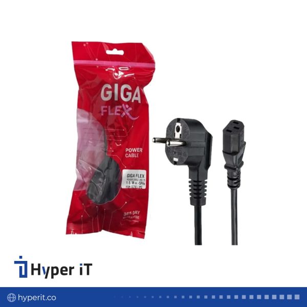 کابل برق پاور کیس ۱٫۵ متری گیگا فلکس GIGA FLEX