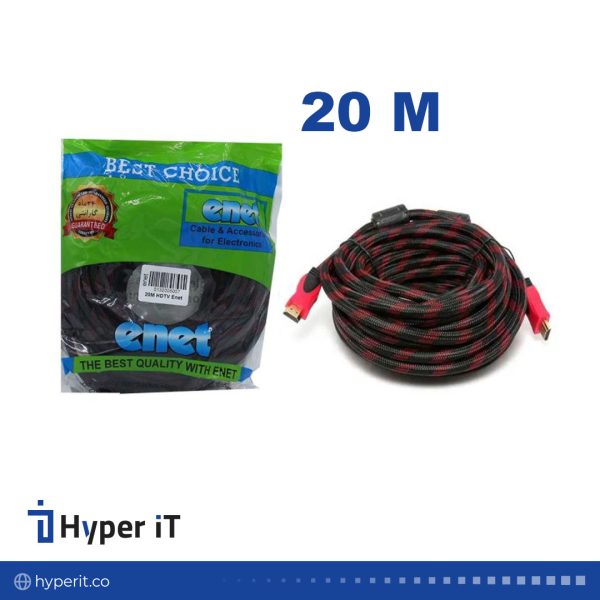 کابل ۲۰ متری HDMI کنفی برند ENET