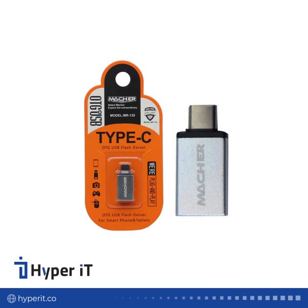 مبدل OTG USB-C مچر مدل MR-135