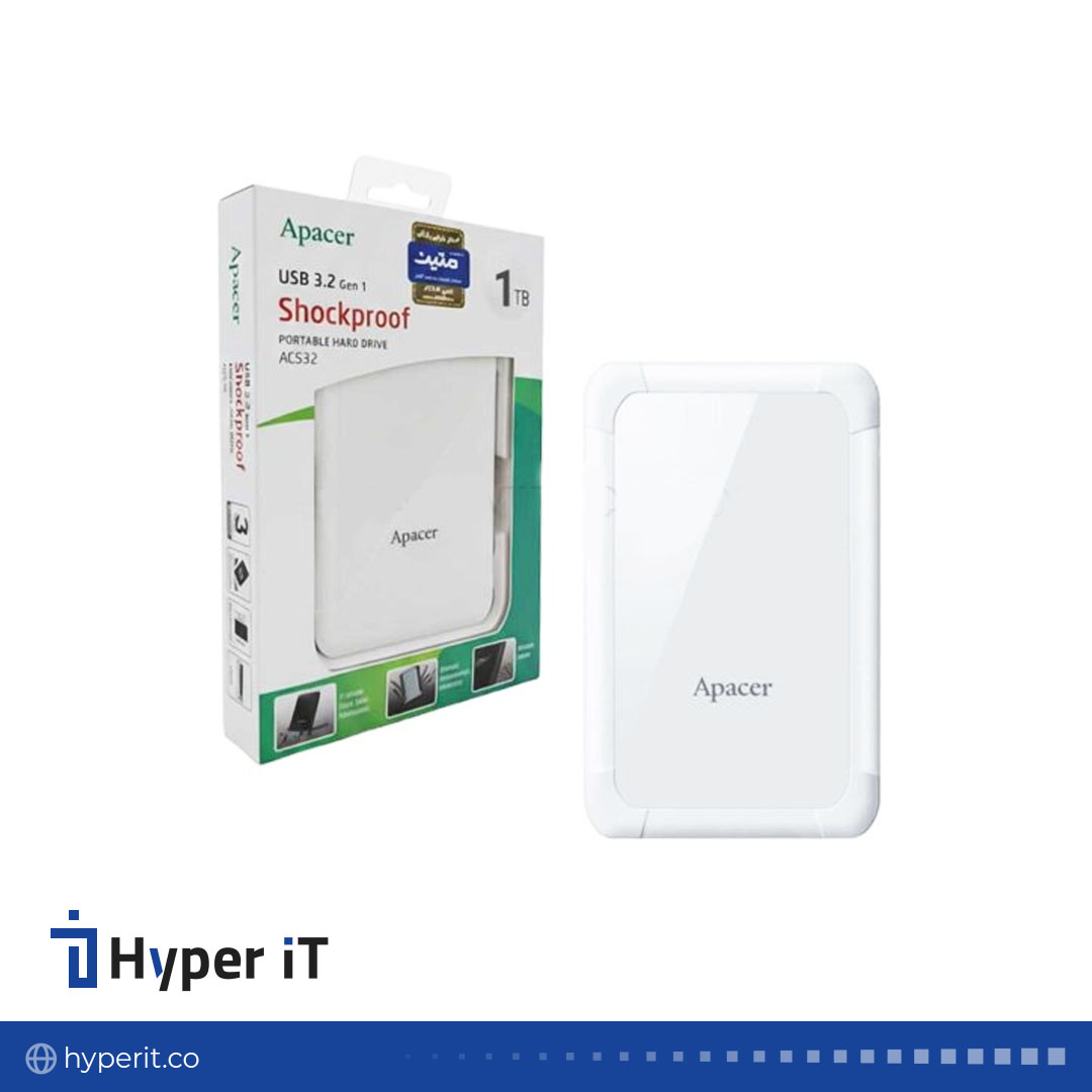 هارد APACER AC532 USB 3.2 ظرفیت 1TB