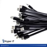 کابل پاور بانک تایپ C مدل ژله ای برند WAVE
